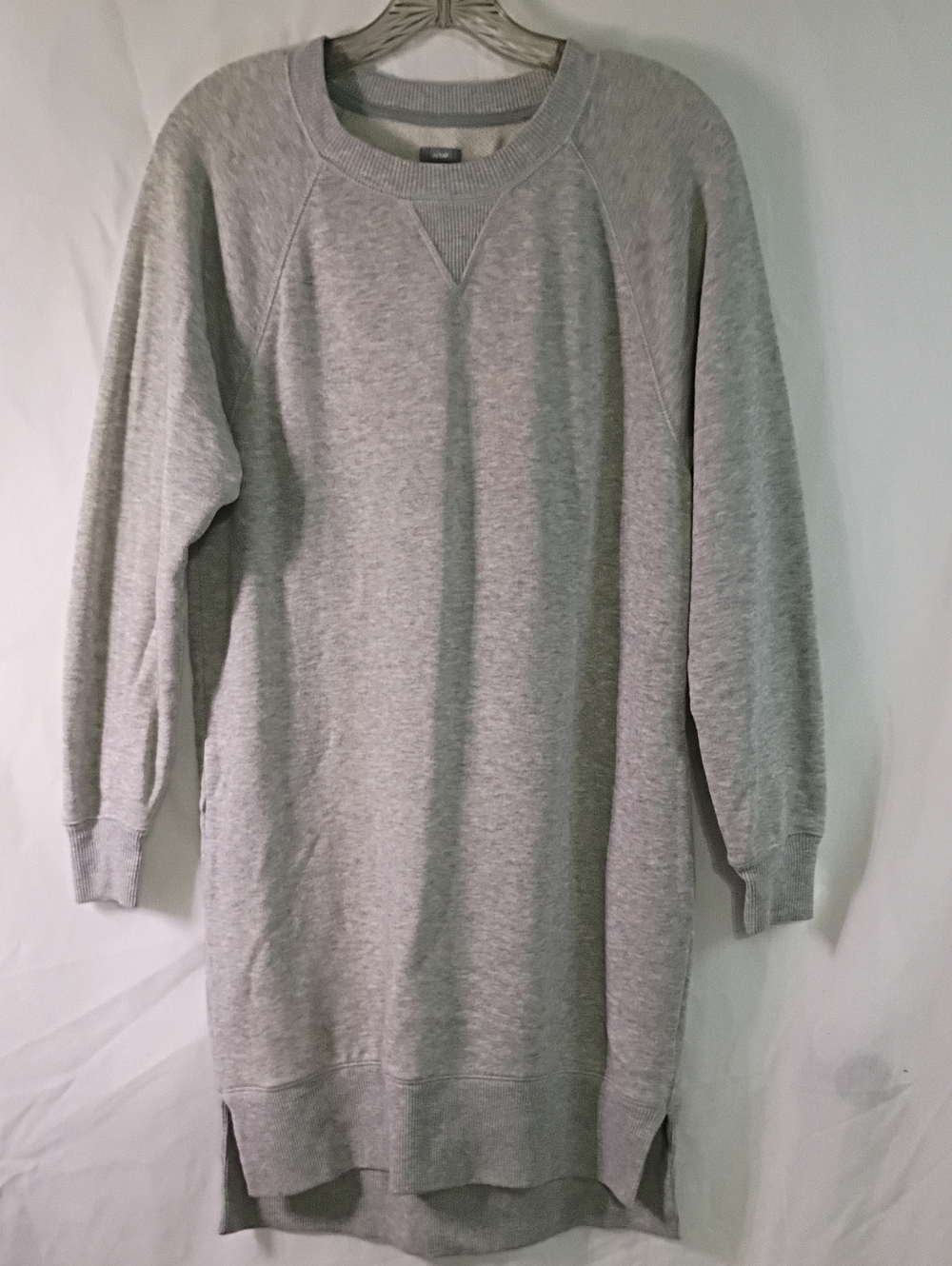 Aerie Crewneck Sweatshirt Dress - Gray